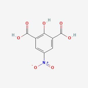 molecular formula C8H5NO7 B6596986 2-hydroxy-5-nitrobenzene-1,3-dicarboxylic acid CAS No. 67294-53-5