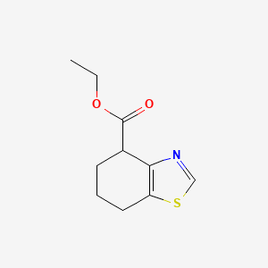 ethyl 4,5,6,7-tetrahydro-1,3-benzothiazole-4-carboxylate