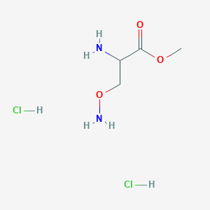 methyl 2-amino-3-(aminooxy)propanoate dihydrochloride