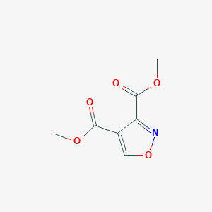 molecular formula C7H7NO5 B6597237 3,4-dimethyl 1,2-oxazole-3,4-dicarboxylate CAS No. 2174007-53-3