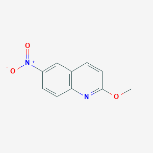 molecular formula C10H8N2O3 B6597263 2-methoxy-6-nitroquinoline CAS No. 116529-85-2