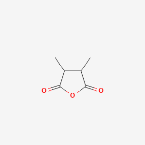 molecular formula C6H8O3 B6597270 3,4-dimethyloxolane-2,5-dione CAS No. 7475-92-5