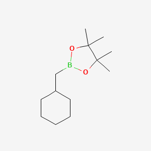 molecular formula C13H25BO2 B6597306 2-(cyclohexylmethyl)-4,4,5,5-tetramethyl-1,3,2-dioxaborolane CAS No. 123706-53-6