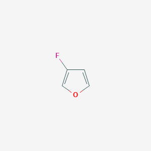 molecular formula C4H3FO B6597316 3-fluorofuran CAS No. 2105-71-7