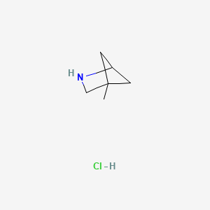 molecular formula C6H12ClN B6597415 4-methyl-2-azabicyclo[2.1.1]hexane hydrochloride CAS No. 2225147-59-9