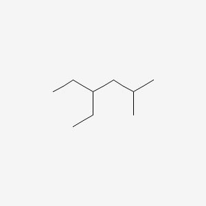molecular formula C9H20 B6597449 4-ethyl-2-methylhexane CAS No. 3074-75-7