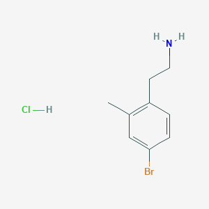 2-(4-bromo-2-methylphenyl)ethan-1-amine hydrochloride