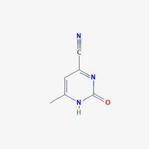 6-methyl-2-oxo-1,2-dihydropyrimidine-4-carbonitrile