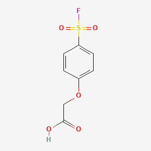 2-[4-(fluorosulfonyl)phenoxy]acetic acid