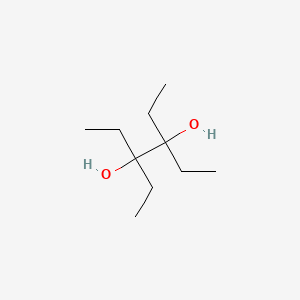 molecular formula C10H22O2 B6597597 3,4-二乙基己烷-3,4-二醇 CAS No. 6931-71-1