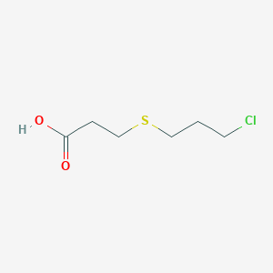 3-[(3-chloropropyl)sulfanyl]propanoic acid