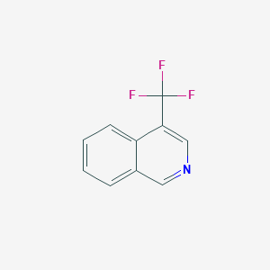 molecular formula C10H6F3N B6597680 4-(trifluoromethyl)isoquinoline CAS No. 120568-08-3