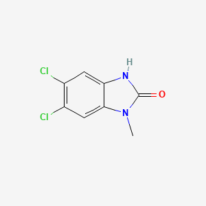 5,6-dichloro-1-methyl-2,3-dihydro-1H-1,3-benzodiazol-2-one