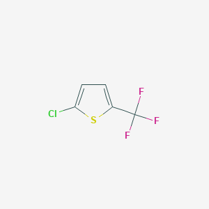 molecular formula C5H2ClF3S B6597724 2-chloro-5-(trifluoromethyl)thiophene CAS No. 143469-21-0