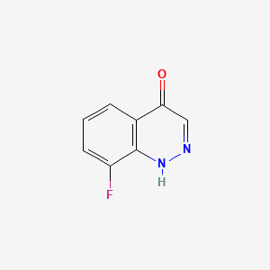 B6597779 8-fluoro-1,4-dihydrocinnolin-4-one CAS No. 876-76-6