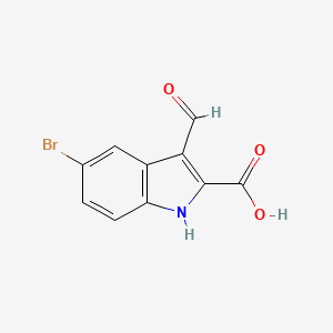 5-bromo-3-formyl-1H-indole-2-carboxylic acid