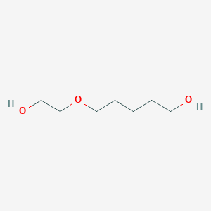 molecular formula C7H16O3 B6597926 5-(2-hydroxyethoxy)pentan-1-ol CAS No. 133246-04-5