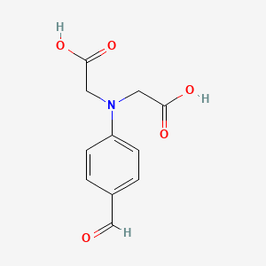 molecular formula C11H11NO5 B6597932 2-[(carboxymethyl)(4-formylphenyl)amino]acetic acid CAS No. 41426-86-2