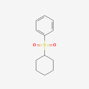molecular formula C12H16O2S B6597951 (cyclohexanesulfonyl)benzene CAS No. 6947-57-5