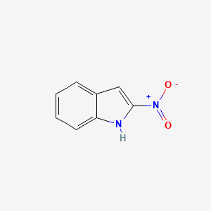 molecular formula C8H6N2O2 B6598013 2-硝基-1H-吲哚 CAS No. 60544-75-4