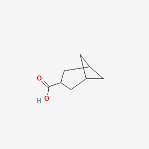 molecular formula C8H12O2 B6598092 bicyclo[3.1.1]heptane-3-carboxylic acid CAS No. 5164-33-0