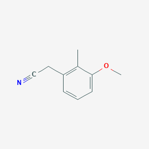 molecular formula C10H11NO B6598171 2-(3-methoxy-2-methylphenyl)acetonitrile CAS No. 33797-35-2