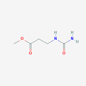 molecular formula C5H10N2O3 B6598192 methyl 3-(carbamoylamino)propanoate CAS No. 18019-23-3