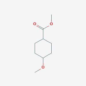 molecular formula C9H16O3 B6598247 methyl 4-methoxycyclohexane-1-carboxylate, Mixture of diastereomers CAS No. 137058-17-4
