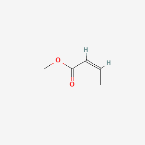 molecular formula C5H8O2 B6598298 methyl (2Z)-but-2-enoate CAS No. 4358-59-2