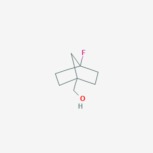 molecular formula C8H13FO B6598435 {4-fluorobicyclo[2.2.1]heptan-1-yl}methanol CAS No. 88888-24-8