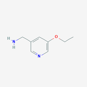 1-(5-ethoxypyridin-3-yl)methanamine