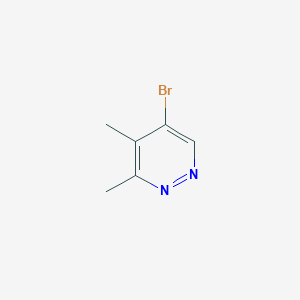molecular formula C6H7BrN2 B6598539 5-bromo-3,4-dimethylpyridazine CAS No. 1528294-74-7