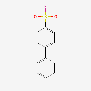 molecular formula C12H9FO2S B6598573 4-phenylbenzene-1-sulfonyl fluoride CAS No. 325-04-2