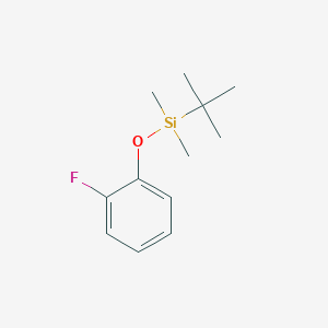 molecular formula C12H19FOSi B6598748 tert-butyl(2-fluorophenoxy)dimethylsilane CAS No. 103438-89-7