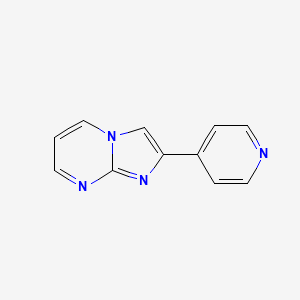 4-{imidazo[1,2-a]pyrimidin-2-yl}pyridine