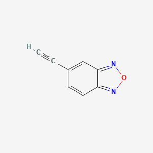molecular formula C8H4N2O B6598844 5-ethynyl-2,1,3-benzoxadiazole CAS No. 1246965-55-8