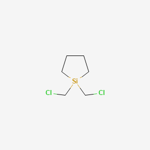 molecular formula C6H12Cl2Si B6598892 1,1-bis(chloromethyl)silolane CAS No. 158585-34-3