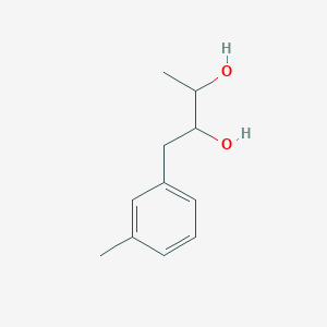 molecular formula C11H16O2 B6598921 1-(3-methylphenyl)butane-2,3-diol CAS No. 1691698-50-6
