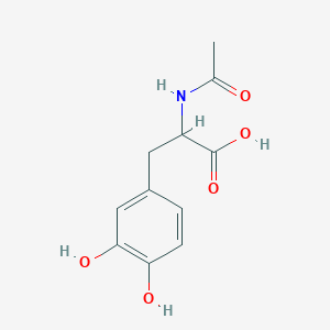 molecular formula C11H13NO5 B6598975 2-Acetamido-3-(3,4-dihydroxyphenyl)propanoic acid CAS No. 40332-26-1