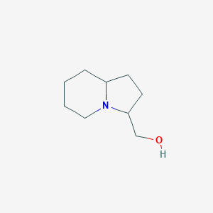 molecular formula C9H17NO B6599029 (octahydroindolizin-3-yl)methanol CAS No. 1785174-80-2