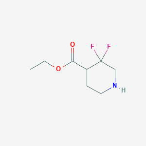 ethyl 3,3-difluoropiperidine-4-carboxylate