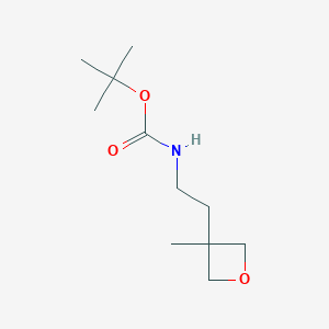 tert-butyl N-[2-(3-methyloxetan-3-yl)ethyl]carbamate