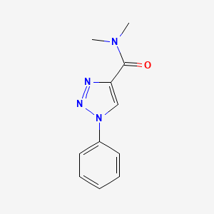 N,N-Dimethyl-1-phenyl-1H-1,2,3-triazole-4-carboxamide