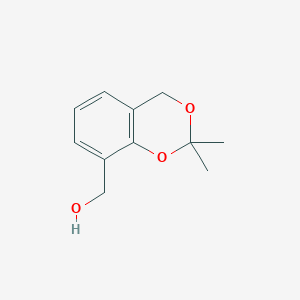 molecular formula C11H14O3 B6599182 (2,2-dimethyl-2,4-dihydro-1,3-benzodioxin-8-yl)methanol CAS No. 206879-71-2