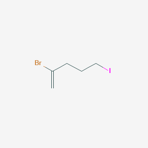 2-bromo-5-iodopent-1-ene