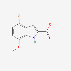 methyl 4-bromo-7-methoxy-1H-indole-2-carboxylate