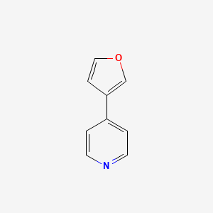 B6599321 4-(furan-3-yl)pyridine CAS No. 27079-81-8