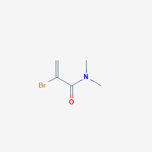 molecular formula C5H8BrNO B6599340 2-bromo-N,N-dimethylprop-2-enamide CAS No. 31730-25-3