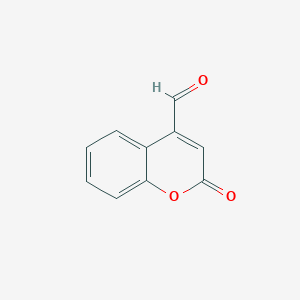 molecular formula C10H6O3 B6599370 2-oxo-2H-chromene-4-carbaldehyde CAS No. 35893-95-9