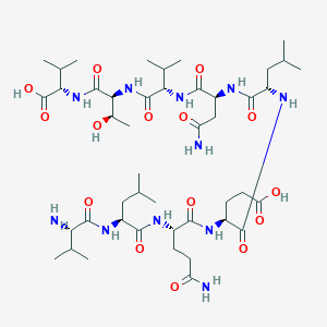 molecular formula C45H79N11O15 B065994 PR1 leukemia peptide vaccine CAS No. 182253-77-6